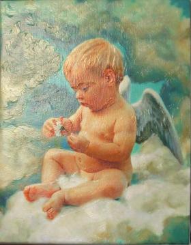 Картина "Ангелочек"